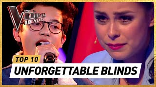 Do YOU remember these ICONIC BLIND AUDITIONS of 10 Years The Voice Kids [upl. by Nojram]