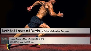 Lactic Acid Lactate and Exercise A Science to Practice Overview [upl. by Hna]