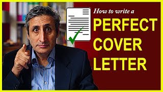 How to Write a Perfect COVER LETTER in Six Steps with Example [upl. by Yetty]