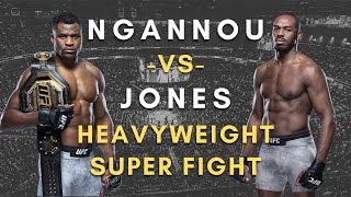 Jon Jones vs Francis Ngannou [upl. by Enalahs566]