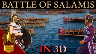 Battle Of Salamis 480 BC 3D Animated Documentary GrecoPersian wars [upl. by Linad]