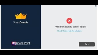 Lecture2 Checkpoint Firewall  Unable to connect to Smart console R8040  Check Point [upl. by Enyrehtak]