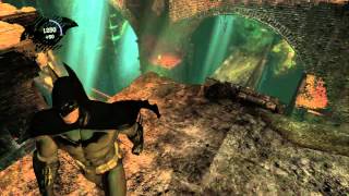 Batman Arkham Asylum PS3  033 Main Sewer Junction Surface Access [upl. by Yelrebmik]