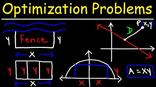 Optimization Problems  Calculus [upl. by Khalid]