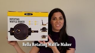 Bella Rotating Waffle Maker [upl. by Belier]