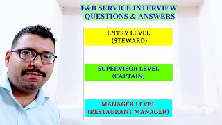 FampB Service Interview Questions amp Answers Technical Questions [upl. by Notnirt892]