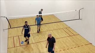 2019 National Wallyball Tournament Mens Triples Eldridge Iowa Video 1 [upl. by Flor]