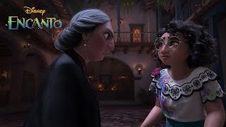 Mirabel y La Abuela Pelean  Encanto  Clip Oficial Español [upl. by Aiem21]