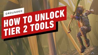 Grounded How to Unlock Tier 2 Items Insect Axe and Hammer [upl. by Chaney]