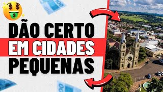 14 IDEIAS DE NEGÓCIOS LUCRATIVOS EM CIDADES PEQUENAS 2024 [upl. by Ginelle]