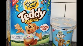 Teddy Grahams Birthday Cake amp Honey Review [upl. by Wylie]