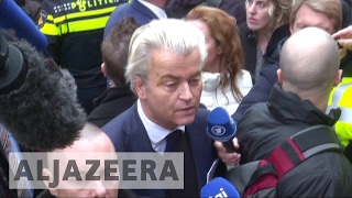 Netherlands Wilders vows to ban Muslims [upl. by Erskine]