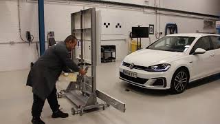 EN Type 1 radar ADAS calibration – VW Golf  Diagnostics [upl. by Simdars]