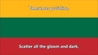 National Anthem of Lithuania English translation [upl. by Lebasiairam180]