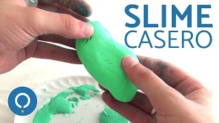 SLIME CASERO SIN BORAX muy fácil de hacer [upl. by Lasser]