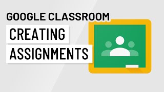 Google Classroom Creating Assignments [upl. by Eneirda]