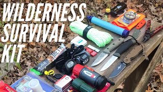 Wilderness Survival Kit The Basics and Advanced Options Fire Shelter Signal Food and More [upl. by Asik182]