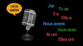 Avoir present tense song  Jai tu as il a [upl. by Macey]