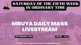 Catholic Church Daily Mass Today LIVE  Mbuya Parish [upl. by Crespi]