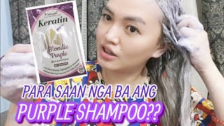 PURPLE SHAMPOO MONEA EFFECTIVE BA [upl. by Millian]