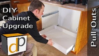 How to Build amp Install Pull Out Shelves  DIY Guide [upl. by Edmond]