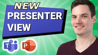 How to use Presenter View in Microsoft Teams [upl. by Ahseinat]