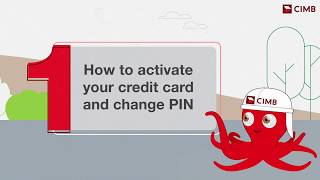 How to activate your credit card and change PIN [upl. by Afnin591]