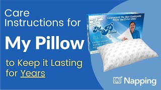 Care Instructions for My Pillow [upl. by Nolrah230]