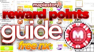 MapleStory COMPLETE Maple Reward Points Guide 2019 [upl. by Axela]