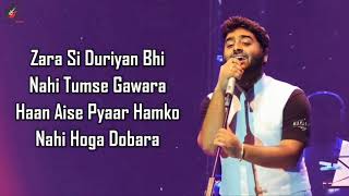 Thoda Aur LYRICS  Arijit Singh Palak Muchhal [upl. by Rudolph]