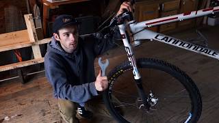 How to Easily Reset Cannondale lefty Fork  MTB Tutorial [upl. by Remmer]