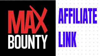 How To Get Your Affiliate Links On MaxBounty [upl. by Akirdnuhs]