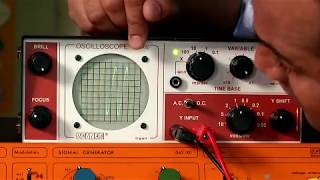 Using an oscilloscope [upl. by Ennairam]