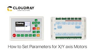 RDWorks V8 How to Set Motor Parameters [upl. by Morrie]