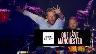 Coldplay  Fix You One Love Manchester [upl. by Cyrill]