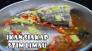 Ikan Siakap Stim Limau Gaya Sempoi Tapi Cukup Rasa [upl. by Rayle960]