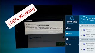Driver Easy error information [upl. by Riana795]