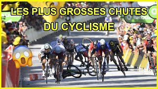 COMPILATION  LES PLUS GROSSES CHUTES DU CYCLISME 😱 [upl. by Colt]