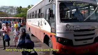 New Shivaji Nagar Bus Stand Wakedewadi Bus stand Pune [upl. by Colvert]