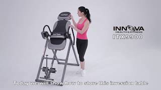 Innova Fitness ITX9900 Inversion Table Installation Guide [upl. by Lanrev]