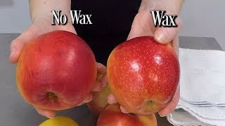 How To Clean Wax Off Apples [upl. by Giffy257]