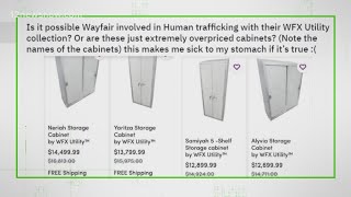 VERIFY Is Wayfair involved in human trafficking [upl. by Shipp628]