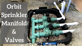 How to install Orbit Sprinkler Manifold and Valves [upl. by Aicenat955]