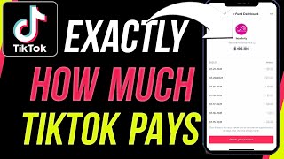 How Much TikTok Paid Me For 1000000 Views [upl. by Ferd500]