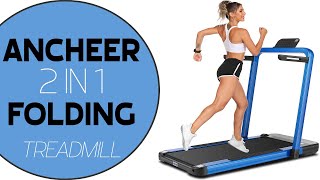 Ancheer 2 in 1 Folding Treadmill Review Our Honest Verdict All You Need to Know [upl. by Garda]