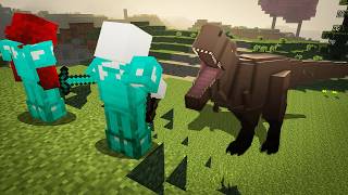 Surviving Dinosaurs in Minecraft [upl. by Marlow]