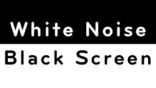 White Noise Black Screen  Sleep Study Focus  10 Hours [upl. by Enialehs744]