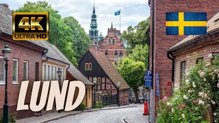 Welcome to the city of Lund and Helsingborg 4K ULTRA HD  one of Swedens most beautiful cities [upl. by Mindi52]