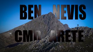 Ben Nevis Wild camping via the CMD Arete [upl. by Copp729]