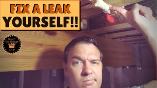 How To Fix A Leaky PVC Joint  DIY Plumbing [upl. by Massie]